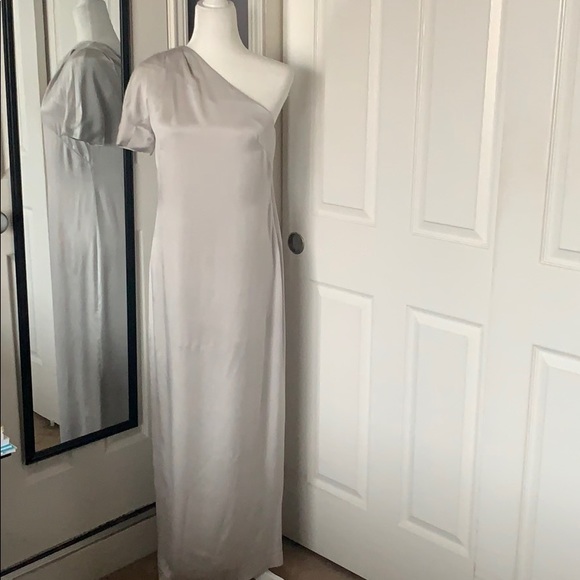 NEW LISTING! Banana republic monogram silver dress